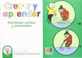 HABILIDADES SOCIALES EMOCIONALES 4 AÑOS CRECER Y APRENDER | VIDAL,MARGARITA | ICCE | 9788472783089