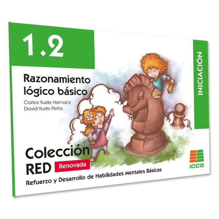 RED 1,2 RENOVADO RAZONAMIENTO LOGICO BASICO | YUSTE HERNANZ,CARLOS | ICCE | 9788472785472 Imagen principal del producto