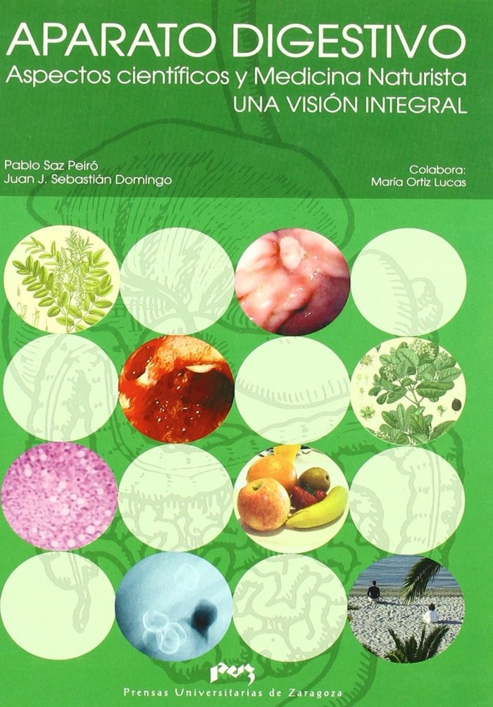 APARATO DIGESTIVO ASPECTOS CIENTIFICOS Y MEDICINA NATURISTA - 9788477338994 Imagen principal del producto