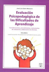 EVALUACION PSICOPEDAGOGICA DIFICULTADES APRENDIZAJE VOL,I | GALVE MANZANO,JOSE LUIS | CEPE | 9788478695591