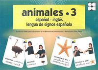 VOCABULARIO FOTOGRÁFICO ELEMENTAL - ANIMALES 3 (MARINOS) I CNSE, Fundación;de la Torre Bernal, Marisol I Ciencias de la Educación Preescolar y Especial I 9788478695720