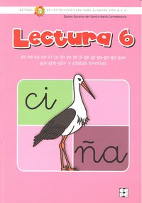 MÉTODO DE LECTURA PIPE. LECTURA 6 I Centro María Corredentora I Ciencias de la Educación Preescolar y Especial I 9788478697205