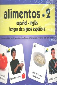 VOCABULARIO FOTOGRÁFICO ELEMENTAL - ALIMENTOS 2 (VERDURAS) I CNSE, Fundación;de la Torre Bernal, Marisol I Ciencias de la Educación Preescolar y Especial I 9788478699766