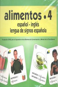 VOCABULARIO FOTOGRÁFICO ELEMENTAL - ALIMENTOS 4 (BEBIDAS) I CNSE, Fundación;de la Torre Bernal, Marisol I Ciencias de la Educación Preescolar y Especial I 9788478699780