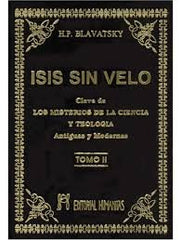 ISIS SIN VELO T,II I Blavatsky I Humanitas I 9788479100896