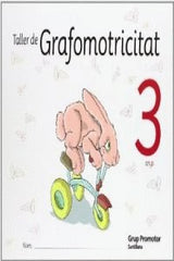 TALLER GRAFOMOTRICITAT 3ANYS CATALAN 08 GRUVAR03EI | Varios Autores | 9788479184100 (Grup Promotor Santillana)