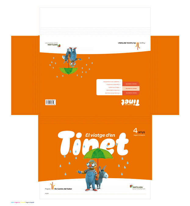 4-2ANYS INFANTIL TINET CATAL ED13 | AA,VV, | 9788479184773 (Grup Promotor Santillana) Imagen principal del producto