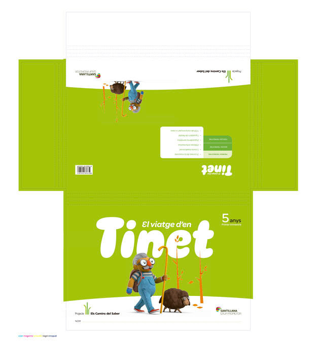 5-1ANYS INFANTIL TINET CATAL ED13 | AA,VV, | 9788479184926 (Grup Promotor Santillana)