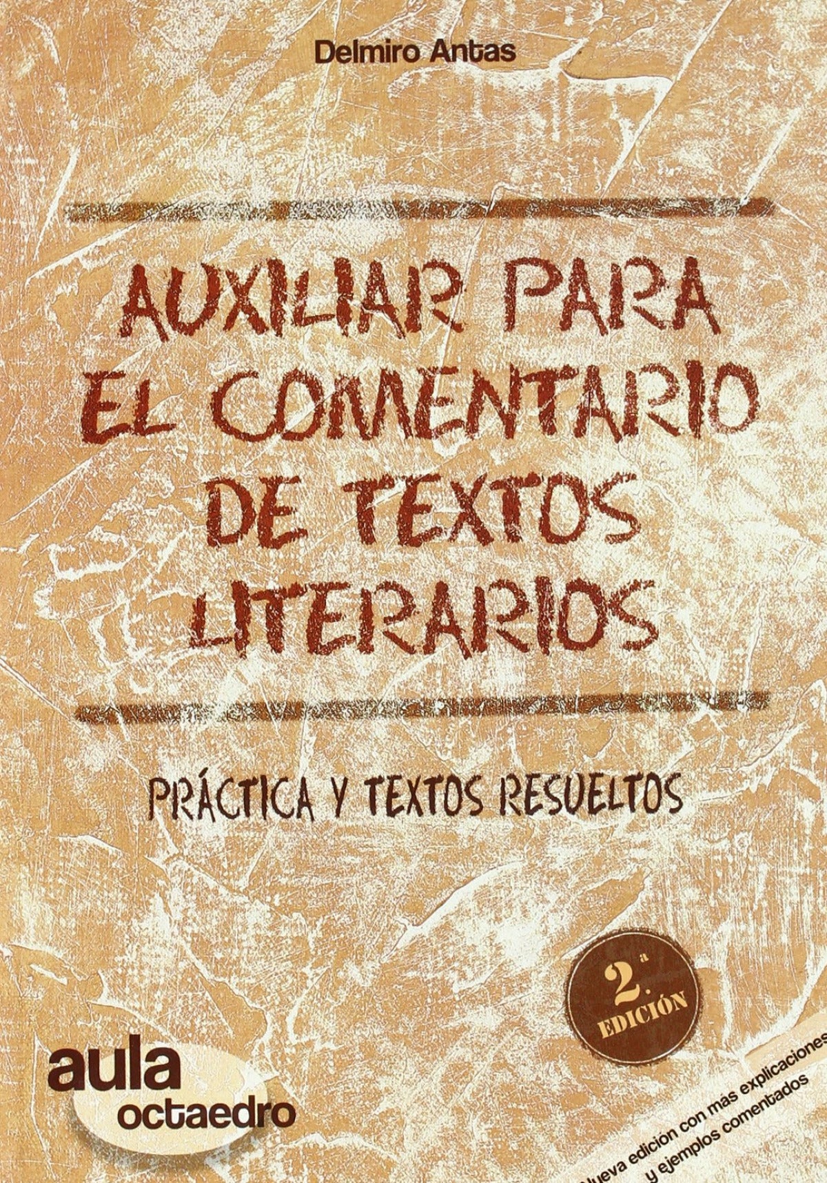 AUXILIAR PARA EL COMENTARIO DE TEXTOS LITERARIOS - 9788480638234
