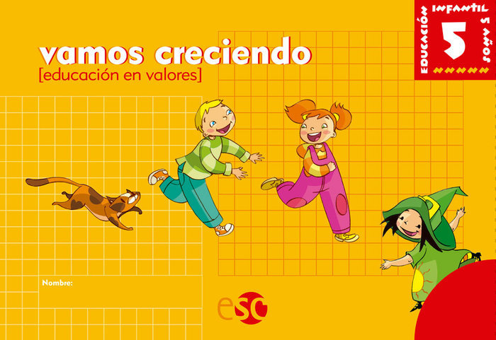 VAMOS CRECIENDO 5 AÑOS EDIVAR11E | AA,VV | 9788480772600 (Social Y Cultural) Imagen principal del producto