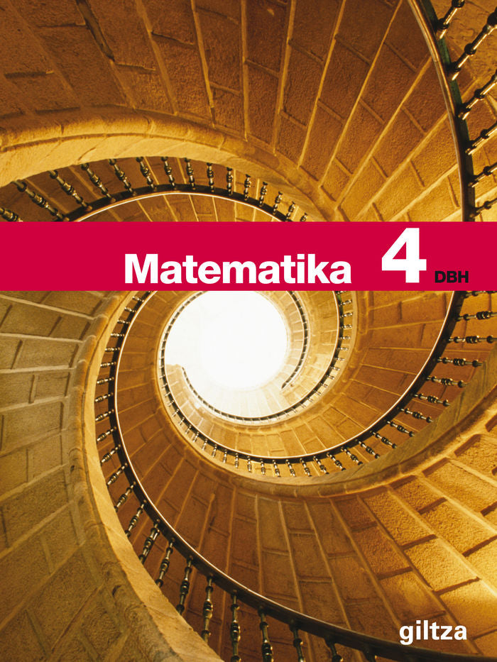 Matematika 4º ESO Cataluña 03 (Giltza Edebe) - 9788481187359 Imagen principal del producto