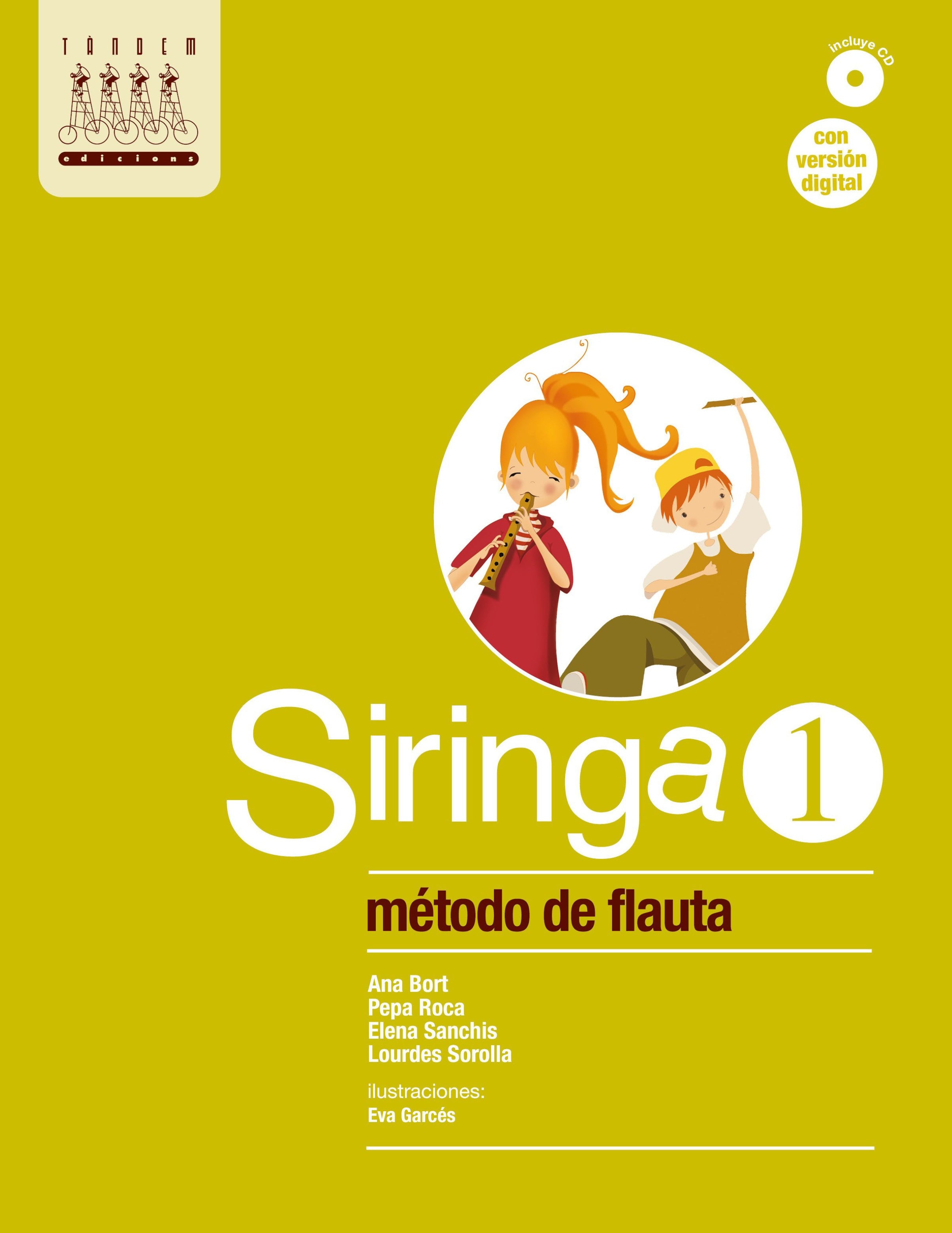 Siringa 1 castellano. [et Al. ], Bort Bono, Ana, Roca Velasco, Pepa (Tandem Edicions, S.L.) 9788481317428