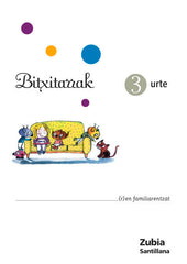3-3URTE HH BITXITARRAK ED08 | Varios Autores | 9788481479287 (Zubia Santillana)