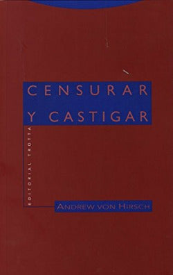 CENSURAR Y CASTIGAR - 9788481642544 Imagen secundaria del producto