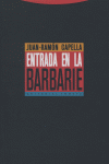 ENTRADA EN LA BARBARIE - 9788481647792 Imagen principal del producto