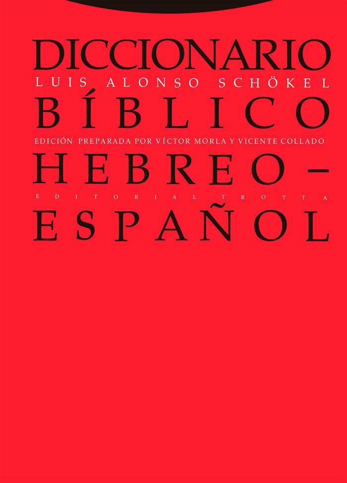 DICCIONARIO BIBLICO HEBREO ESPAÑOL 4ªED - 9788481649857 Imagen principal del producto