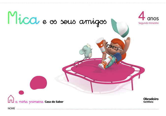 4-2ANOS INFANTIL MICA GALL ED10 | AA,VV, | 9788482249537 (Obradoiro Santillana) Imagen principal del producto