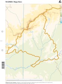 Mapas mudos La Rioja político marca CUMIO para estudiar y manualidades Imagen principal del producto