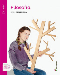 4ESO Filosofía Reflexiona S Hacer ED16 (Santillana) - 9788483056219 Imagen principal del producto