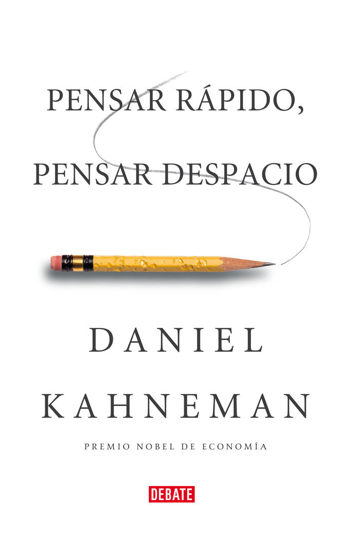 PENSAR RAPIDO PENSAR DESPACIO | KAHNEMAN,DANIEL | DEBATE | 9788483068618 Imagen principal del producto