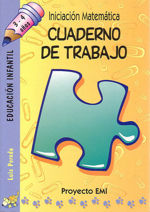 CUADERNO MATEMATICAS 3AÑOS PEREDA IBAMAT03EI | Varios Autores | 9788483251362 (Ibaizabal Edelvives) Imagen principal del producto