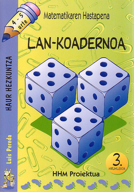 MATEMATIKA III 4 URTE PEREDA IBAIBAMAT04EI | PEREDA ORTIZ DEL RIO,LUIS | 9788483256022 (Ibaizabal Edelvives)