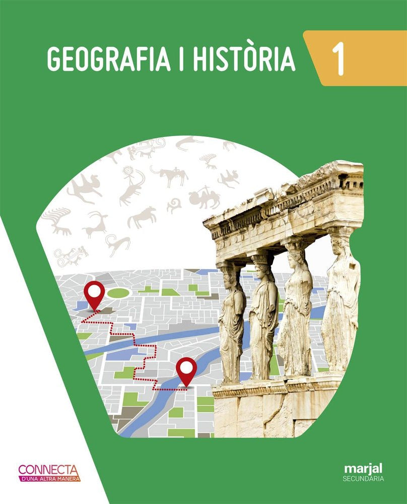Geografía Historia 1º ESO C, Val 26 Conecta de Otra Manera (Marjal Edebe) - 9788483487525