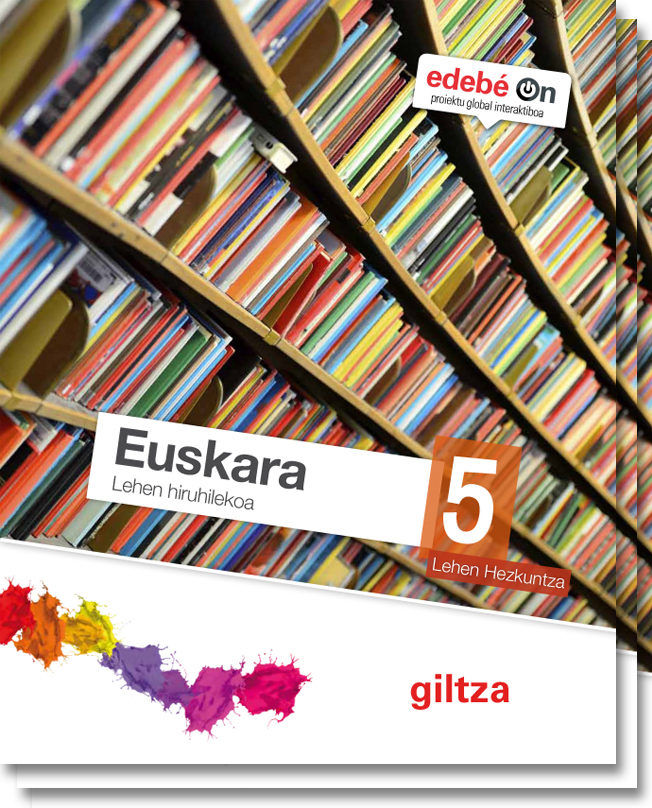 Euskara 5º EP P, Vasco 15 Talentia (Giltza Edebe) - 9788483783177 Imagen principal del producto