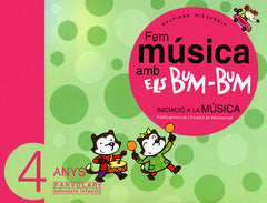 FEM MUSICA AMB ELS BUM-BUM EDUCACIO INFANTIL PARVULARI 4 | DICOVSKIY, SYLVIANA | 9788484156444 (Publicacions Labadia Montserra)