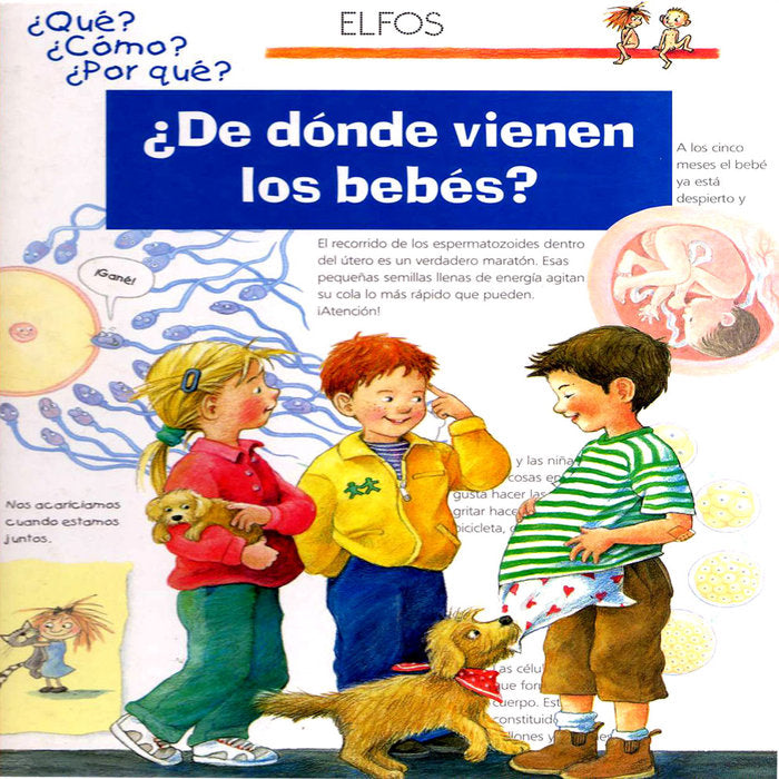 ¿DE DÓNDE VIENEN LOS BEBES? I Doris, Rübel I EDICIONES ELFOS, S.L. I 9788484234111