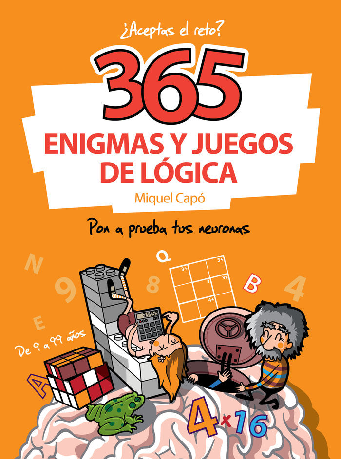 365 ENIGMAS Y JUEGOS DE LOGICA - 9788484412267