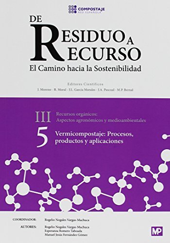 VERMICOMPOSTAJE PROCESOS PRODUCTOS Y APLICACIONES - 9788484766933 Imagen principal del producto