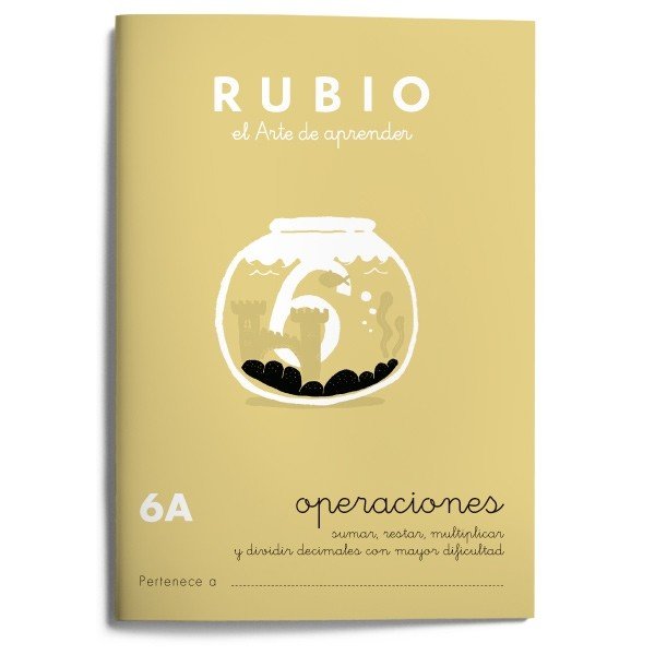 PROBLEMAS RUBIO 6A RUBMAT0EP | AA,VV | RUBIO | 9788485109616