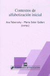 CONTEXTOS ALFABETIZACION INICIAL | TEBEROSKY/SOLER | HORSORI | 9788485840977 Imagen principal del producto