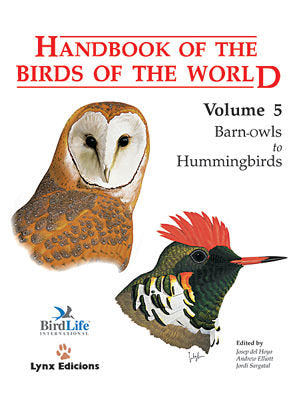 HANDBOOK OF THE BIRDS OF THE WORLD VOL5 - 9788487334252 Imagen principal del producto