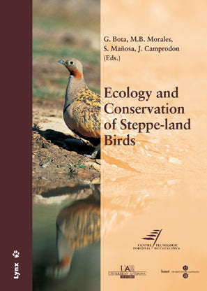 ECOLOGY AND CONSERVATION OF STEPPELAND BIRDS INTERNATIONAL - 9788487334993 Imagen principal del producto