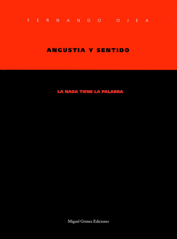 ANGUSTIA Y SENTIDO - 9788488326171