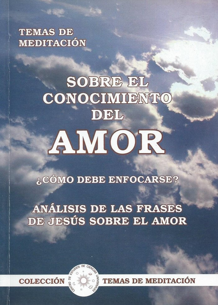 SOBRE EL CONOCIMIENTO DEL AMOR - 9788489661127 Imagen principal del producto