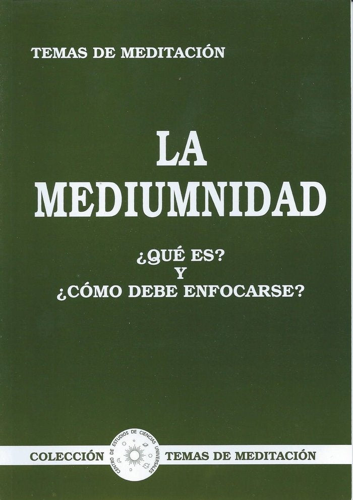 LA MEDIUMNIDAD - 9788489661196 Imagen principal del producto