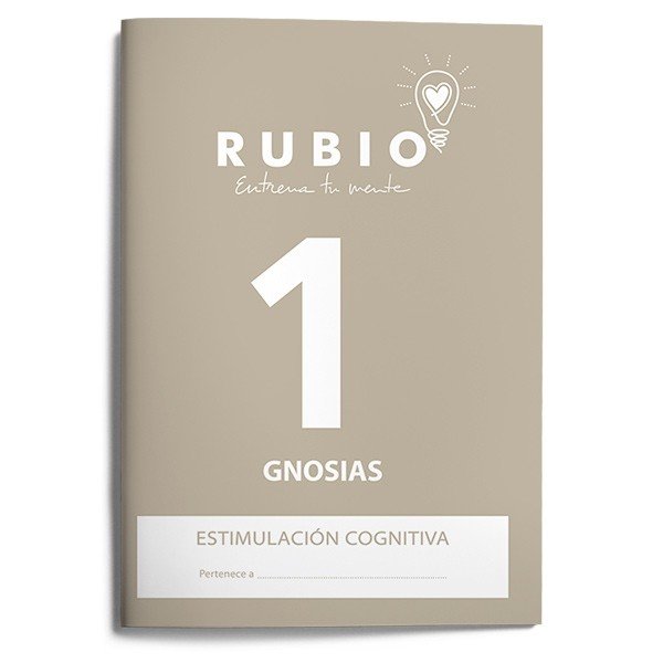 ENTRENA TU MENTE GNOSIAS 1 ADULTOS ESTIMULACION COGNITIVA | AA,VV | FUNDACION CUADERNOS RUBIO | 9788489773264