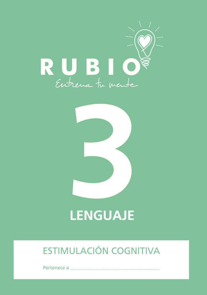 ENTRENA TU MENTE LENGUAJE 3 ADULTOS ESTIMULACION COGNITIVA - 9788489773332