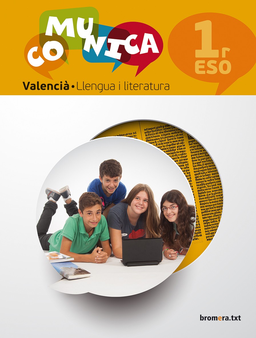 Comunica 1r ESO. Aa. Vv. (Edicions Bromera, S.L.) 9788490264416