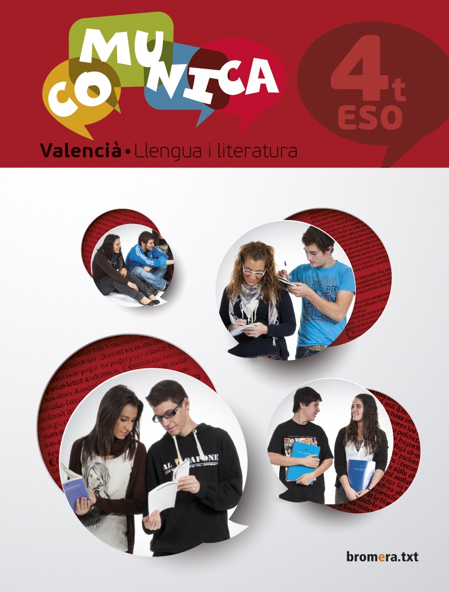 Comunica 4t ESO. Aa. Vv. (Edicions Bromera, S.L.) 9788490266373