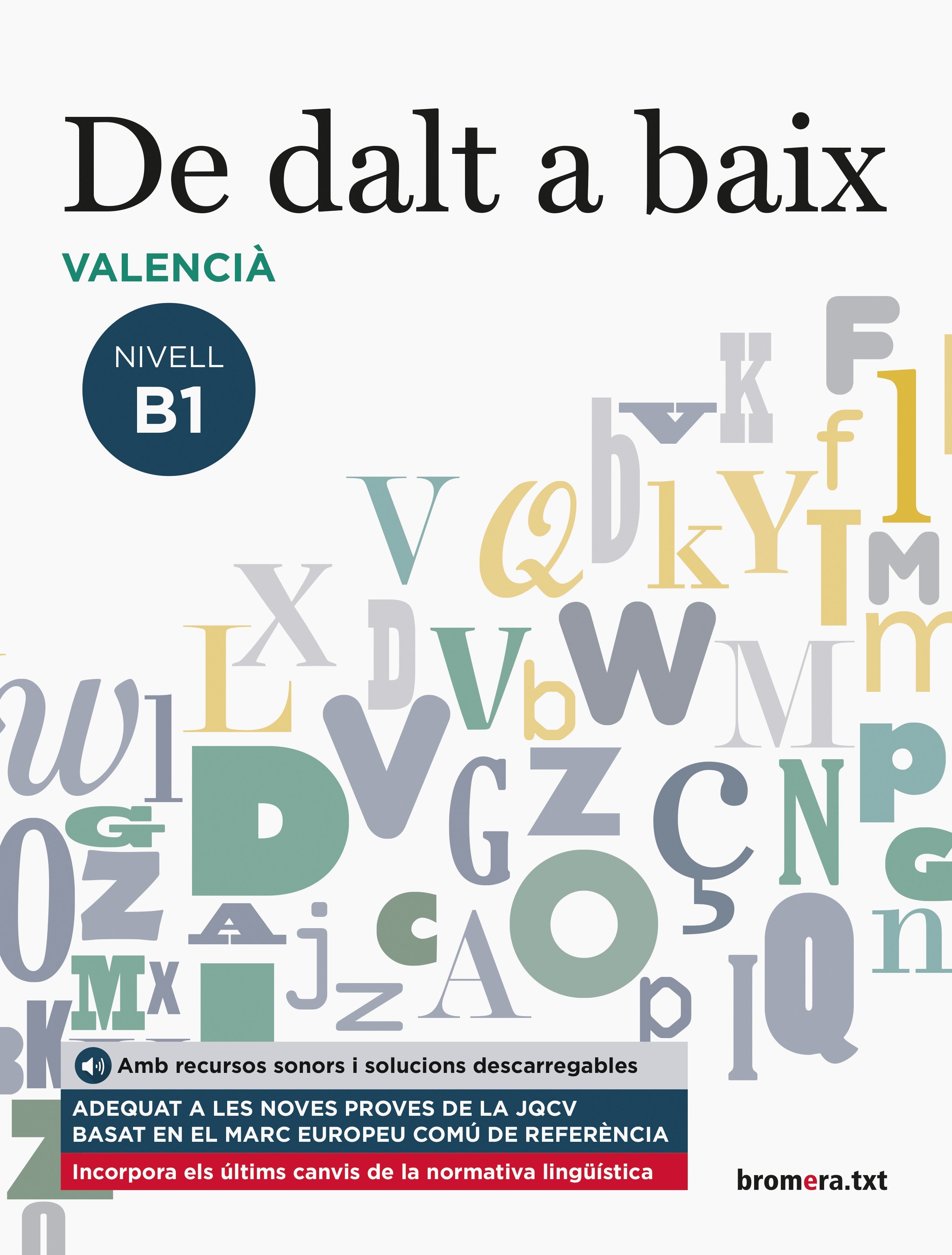 De dalt a baix. B1. Aa. Vv. (Edicions Bromera, S.L.) 9788490267509