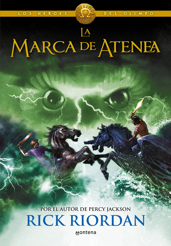 HEROES DEL OLIMPO 3 LA MARCA DE ATENEA | Riordan,rick | 9788490430101 (Montena) Imagen principal del producto