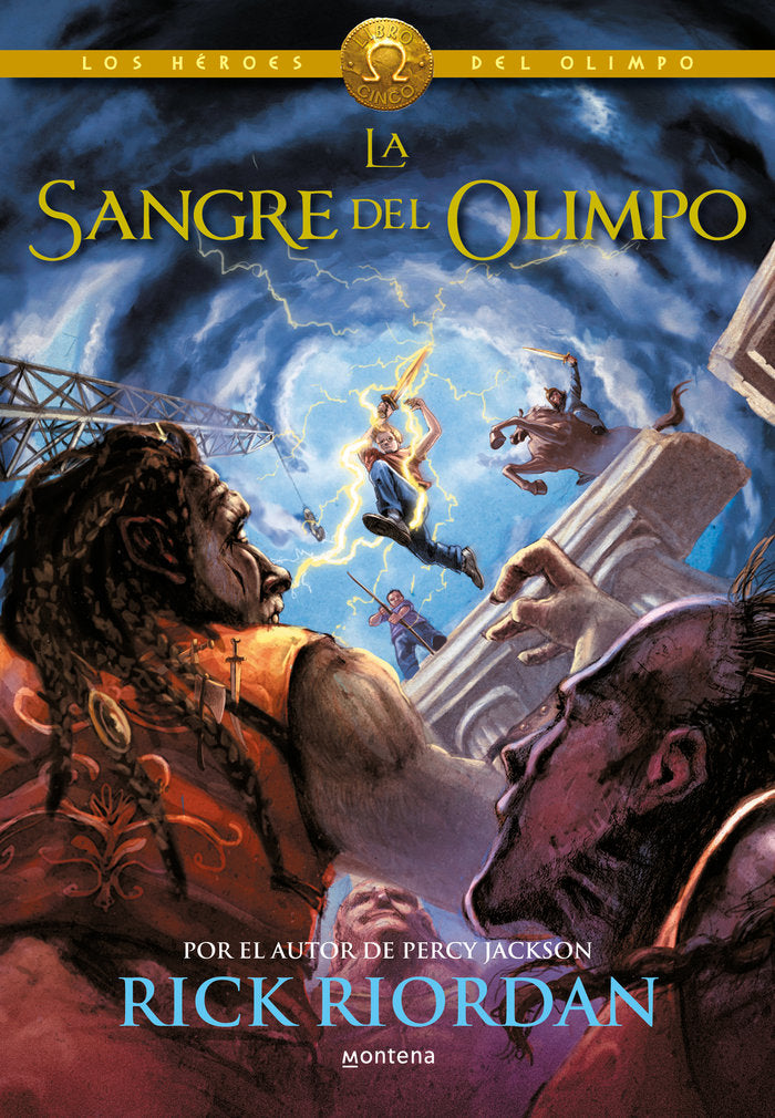 HEROES DEL OLIMPO 5 LA SANGRE DEL OLIMPO | Riordan,rick | 9788490431276 (Montena) Imagen principal del producto