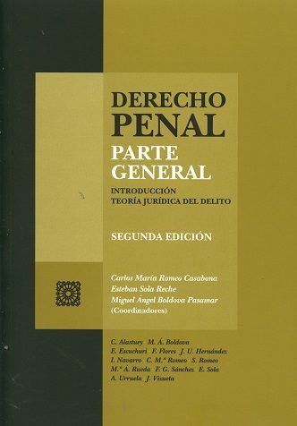 DERECHO PENAL PARTE GENERAL - 9788490454404 Imagen principal del producto