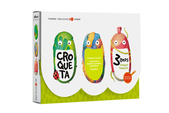CROQUETA 3AÑOS EI 1oTRIMESTRE GALICIA 20 | Varios Autores | 9788490463758 (Tambre Edelvives)