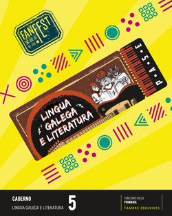 Proxecto: Fanfest. Lingua Galega E Literatura 5 - Caderno Imagen principal del producto