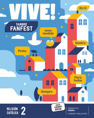 RELIXION 2º de Primaria GALICIA 23 FANFEST | AA,VV | 9788490465462 (Tambre Edelvives)